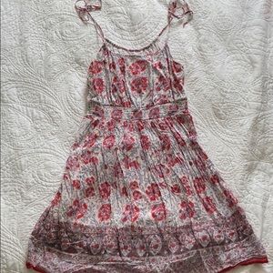 American Eagle Outfitters Linen Pattern Dress